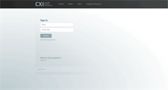 Desktop Screenshot of cxicentral.com