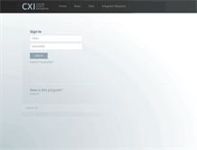Tablet Screenshot of cxicentral.com